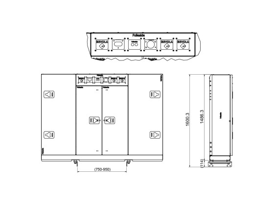 Kassesystem modul u.topskab