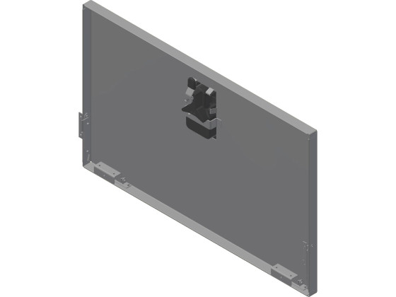 BevoBox Tür Edelstahl Bodenscharnier L800xH500