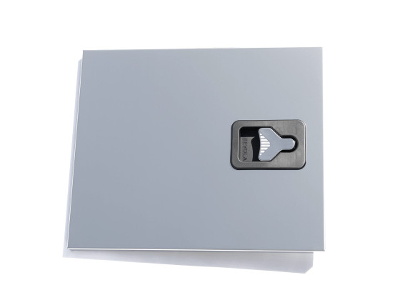 Bevobox låge rustfri sidehængt 600x400