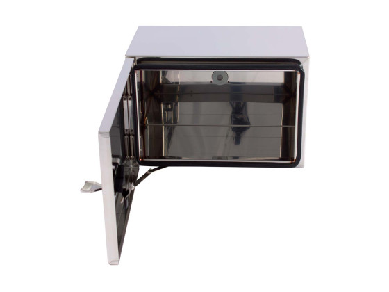 BevoBox rustfri værktøjskasse sidehængslet L800xH600xD600