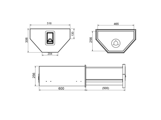 BevoBox Alu Bogiekasse Scania 516/204x306x600
