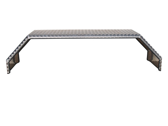 Bogieskærm alu 670x2650mm - 43551