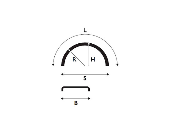 Parlok Vollkotflügel 595/1700/550 WL