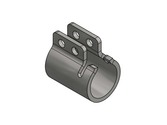 Konsol för skärmhållare, obeh. Ø48mm