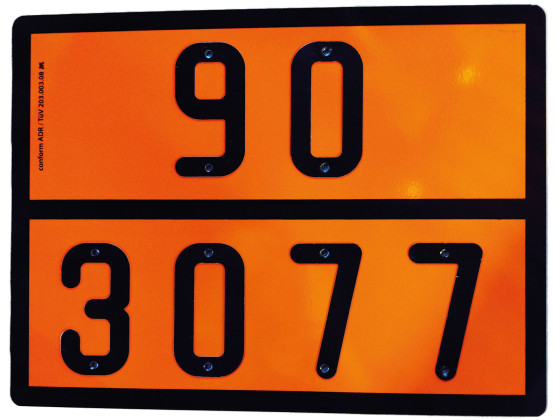 ADR skilt 90/3077 400x300mm - 90/3077