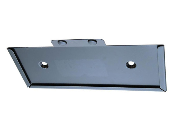 Schildhalter 3600x120mm Schwarz