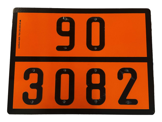 ADR skilt 90/3082 400x300mm