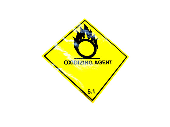 Oxidierende Stoffe 25x25 Kl.5.1 - F0510