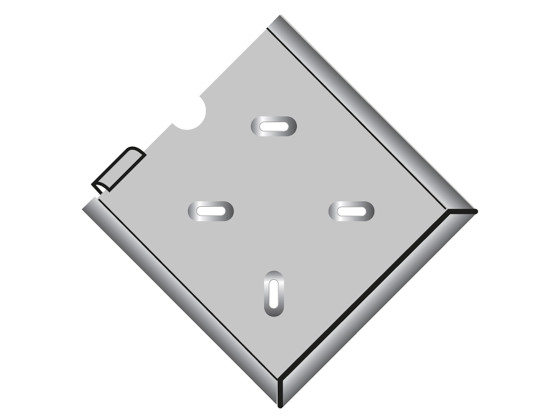 Schildhalter m. Schloss