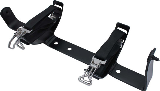 Halterung für 6kg Feuerlöscher - RAL 9005 schwarz lackiert