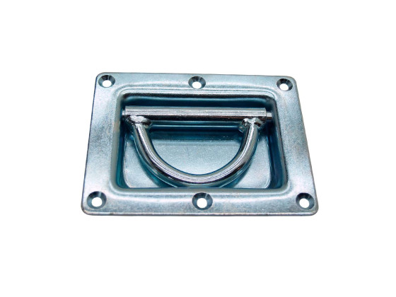 Zurrmulde 2000Kg, 150x115x23mm - Gewicht 0,75 kg ohne Unterplatte