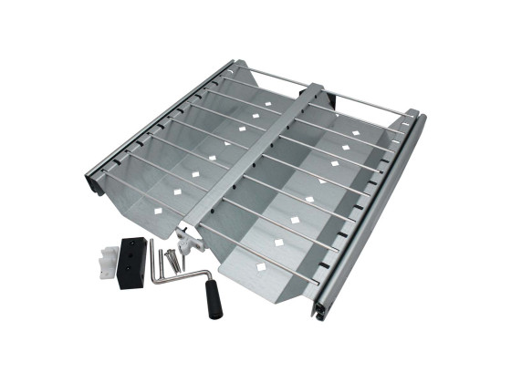 Schublade für 14 Spanngurte verzinkt komplett m. Schiene