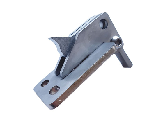 Sicherheitsverriegelung f. Stützbeinplattenhalter