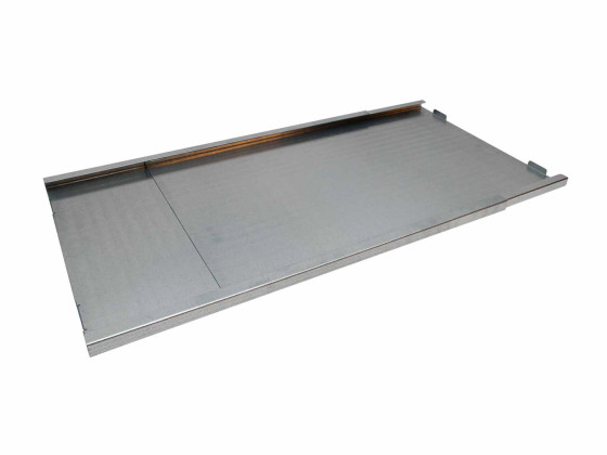 Flex Regalbrett 420x800-1200mm - für Tiefe 500-600mm, verzinkt