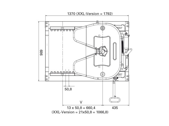 Sattelkupplungen 2" Luft Scania 203mm  - JOST JSKSLE04520BG/BC