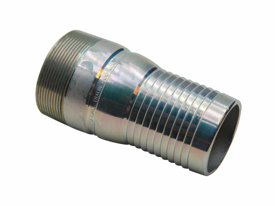 Saugrohr für 3” Schlauch, 3” Rohrgewinde