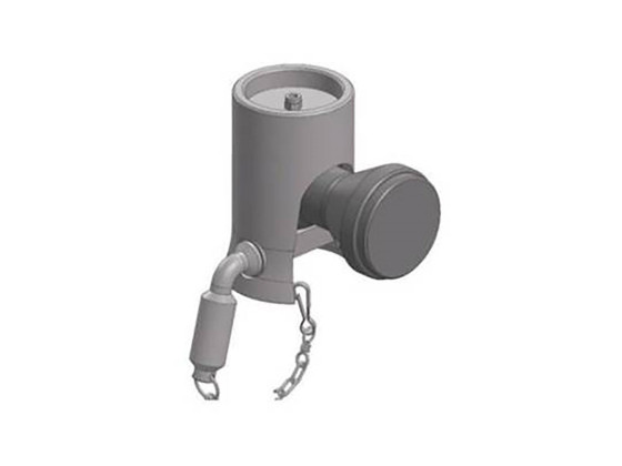 Oberteil f. 3-Wege-Kipperkugel