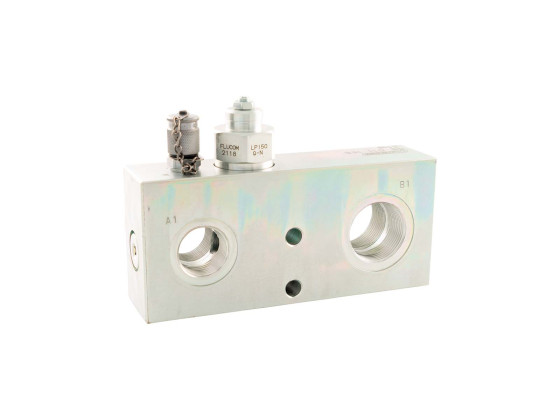 Überdruckventil, Block m/Rücklaufport P-1/T-1¼" 400 Bar - KE6505.V001