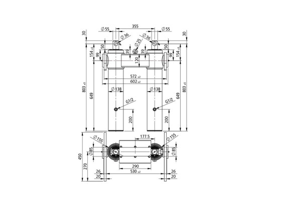 Penta Doppelzylinder - 2507001205003