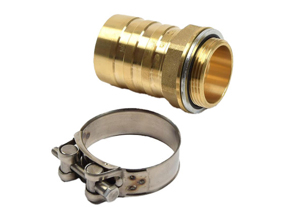 Padoan Saugstutzen Gerade 2''- 65mm Schlauch - ARA0PDNPGM20000