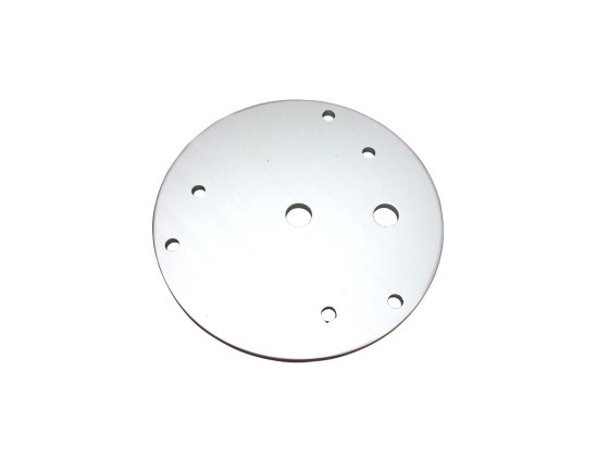Montageplatte f. Rundomleuchte Alu f. Kelsa Leucthenbügel