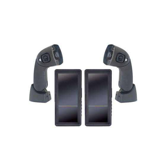 BevoCam Seitenspiegelkamera mit langem Arm rechts/links - VD-1237 Long Arm Set