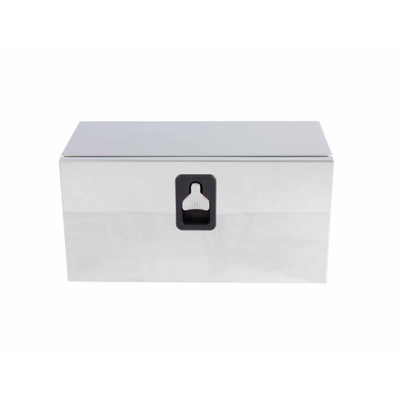 BevoBox Werkzeugkasten Mix, unten angeschl. - ALU/V2A Tür, 600x400x400 mm - Neues Design