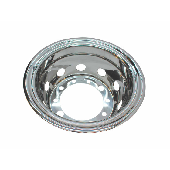 Hinterradkappe 22,5"x8,25" Edelstahl