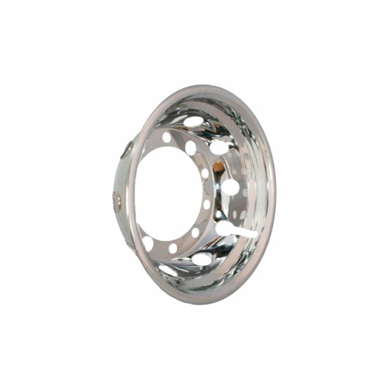 Hinterradkappe 22,5"x11,75" Edelstahl