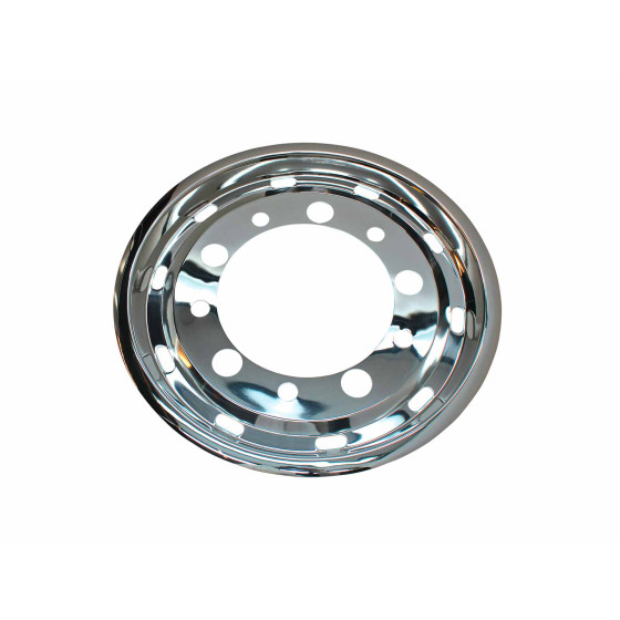 Vorderradkappe 22,5" Edelstahl