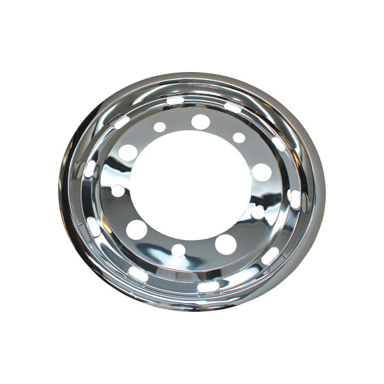 Vorderradkappe 22,5” Edelstahl  - Inset: 25mm, Offset: 135mm