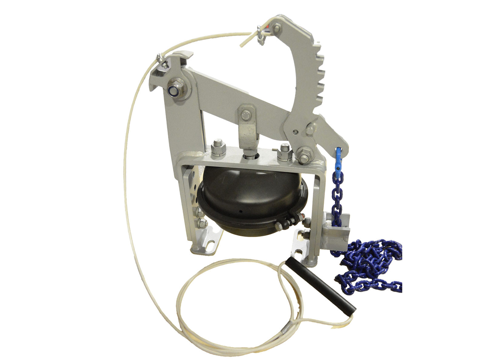 Pneumatisk strammer. Komplet med kæde