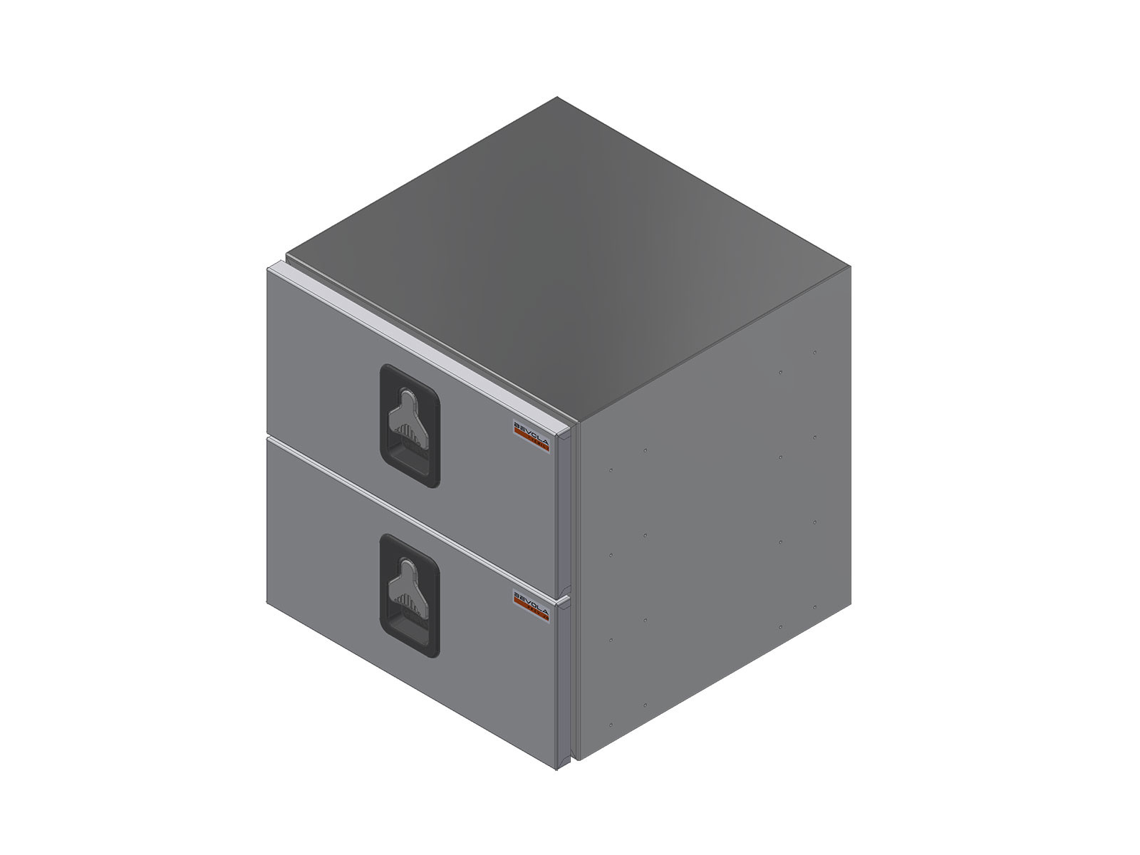 BevoBox Mix Premium 600x600x600 2 Schubladen