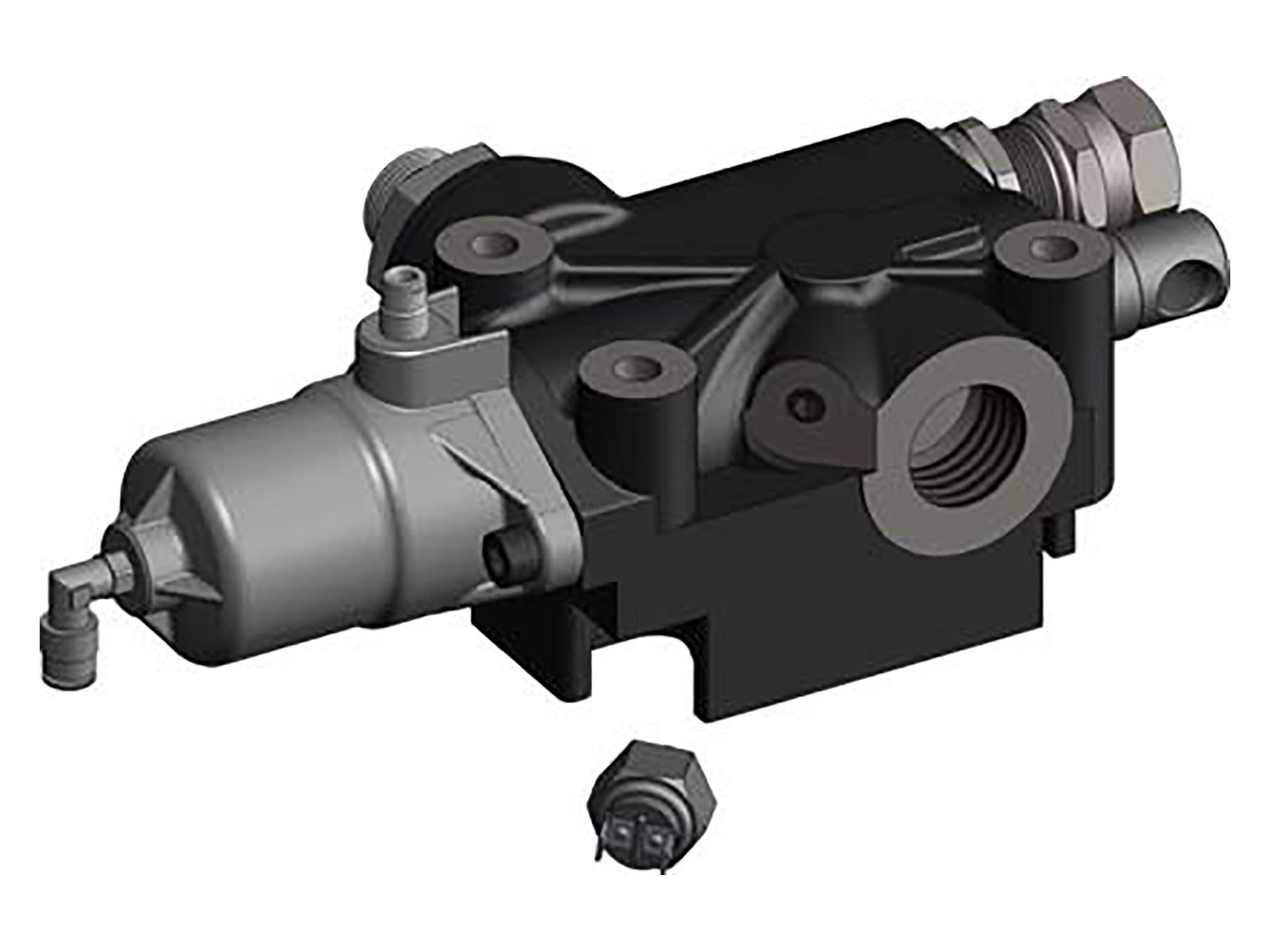 Tipventil 1 tryks - 250 bar