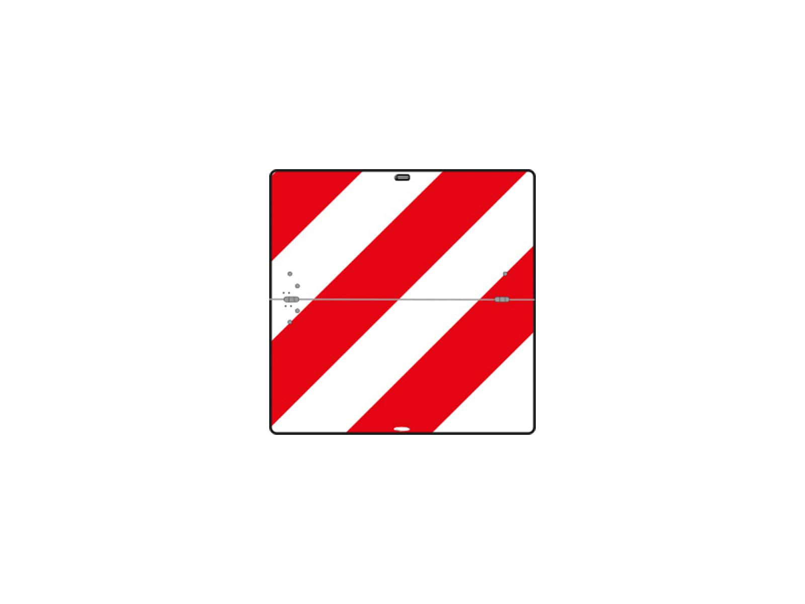 Venstresidet 423x423x1mm, horisontalt klapbar, stål - 33.401.00