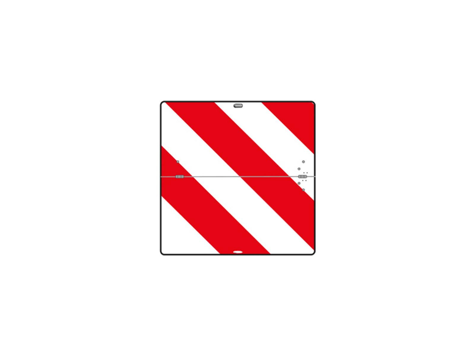 Højresidet, 423x423x1mm, horisontalt klapbar, stål - 33.402.00