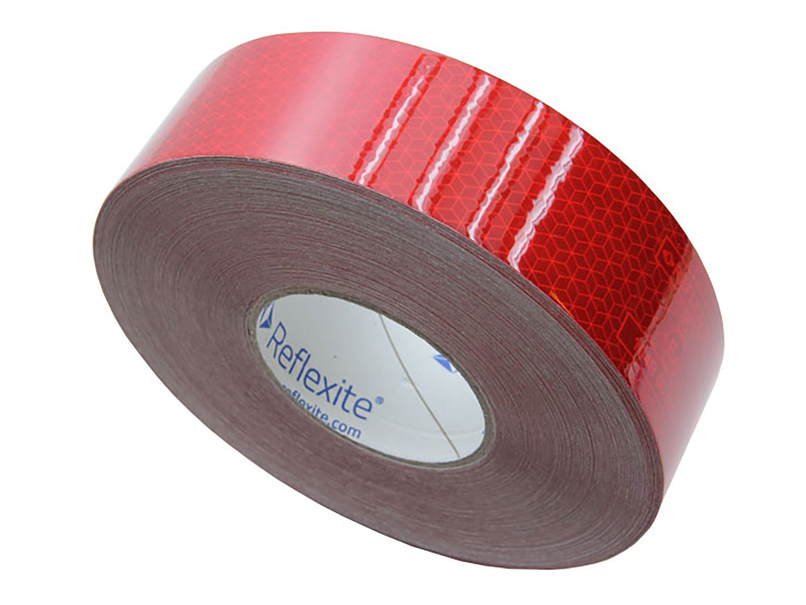 Refleksbånd rød 50mm x 50m pr rulle - ECE104 - til presenning