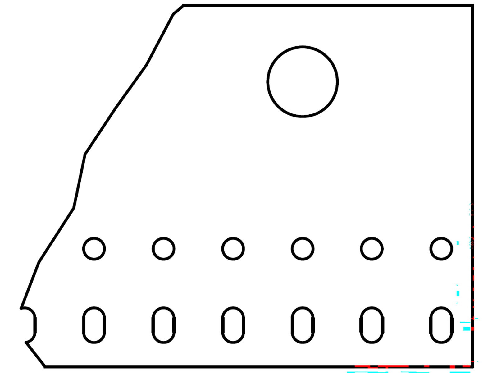 Kranplate chassisforsterkning Volvo og Scania - Heavy duty
