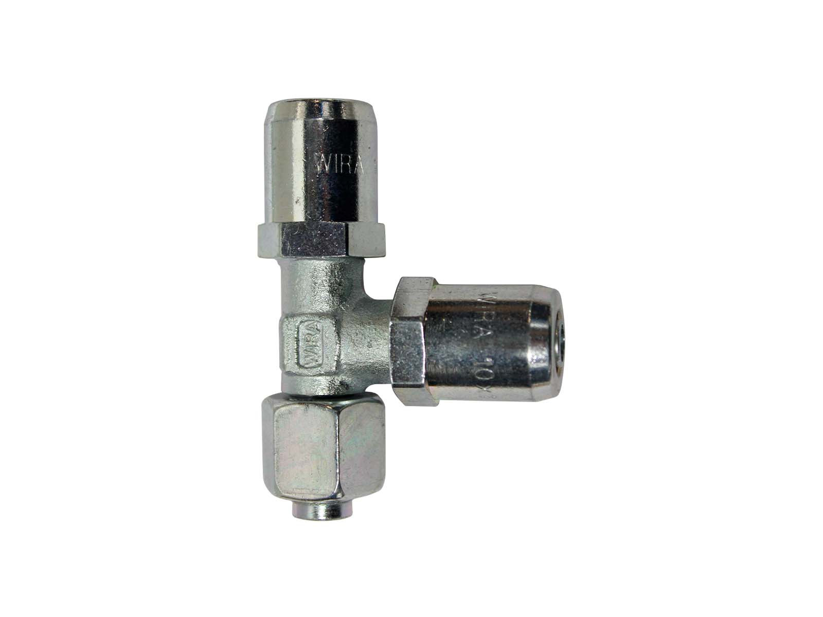 T-indskr.forskr. M16x1,5 - WIRA 328 1002 2    ø10-ø10-rør