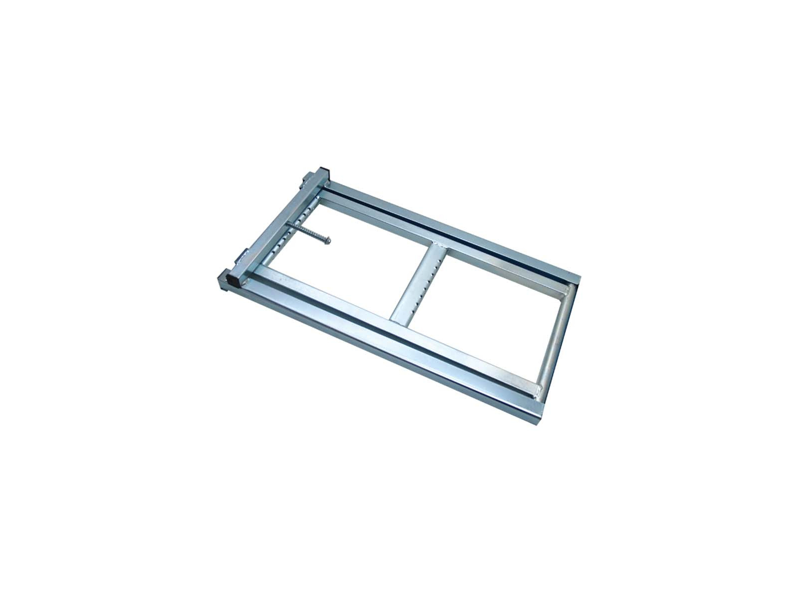 Udtræks stige 2 trin, galv - 3322