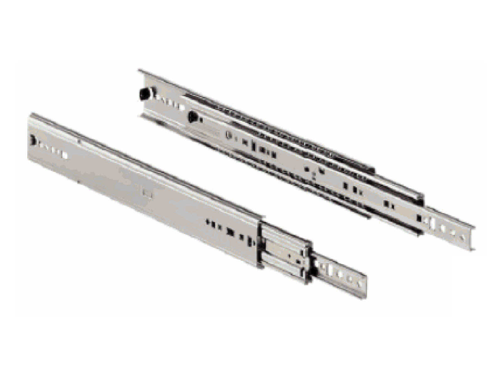 Glideskinne 140kg 406mm, zink galv