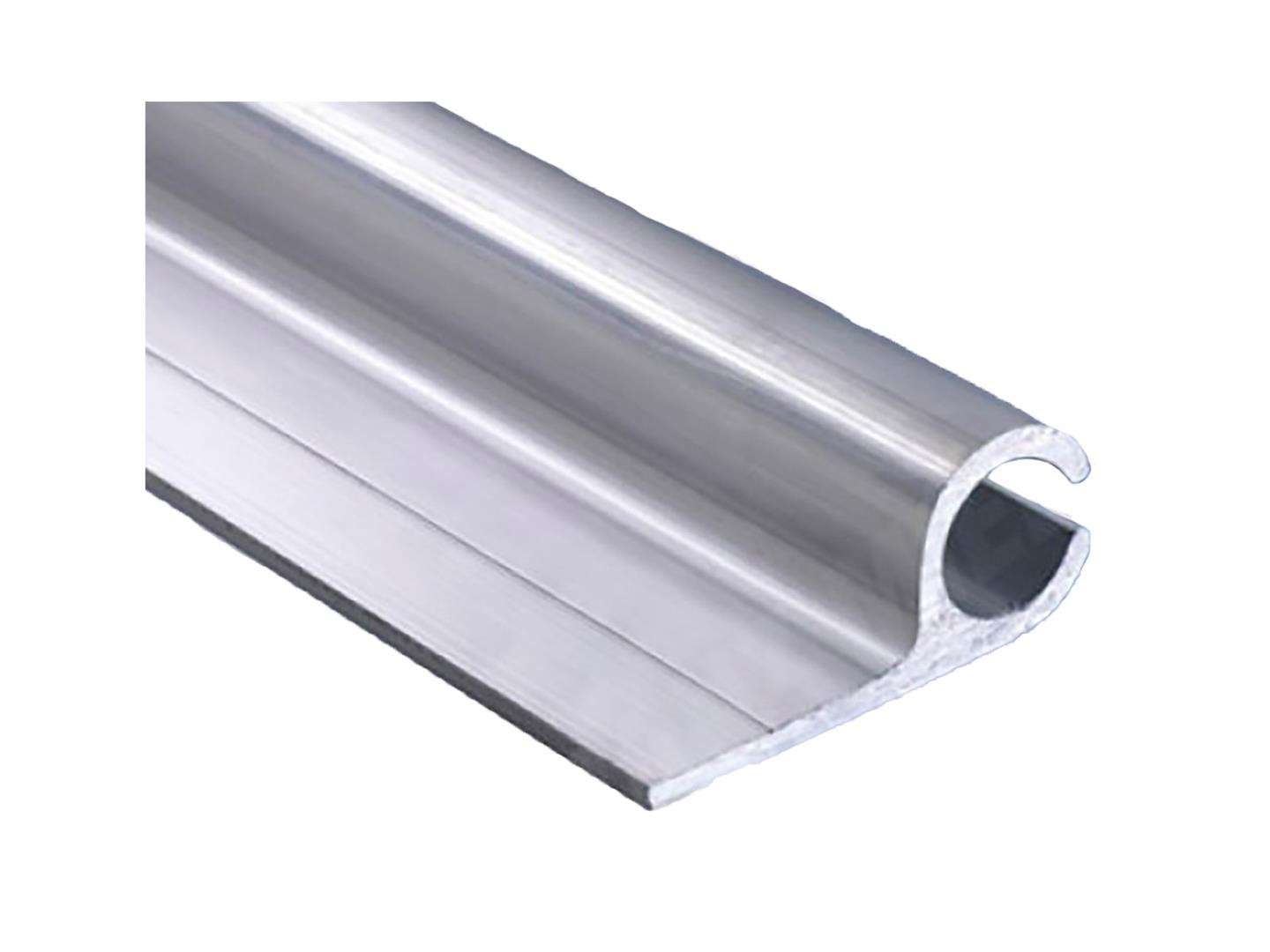 Alu-Schiene für Kettenleiste. 21 x 50 mm x 6 m - Passend für Kettenleisten Ø 10–13 mm