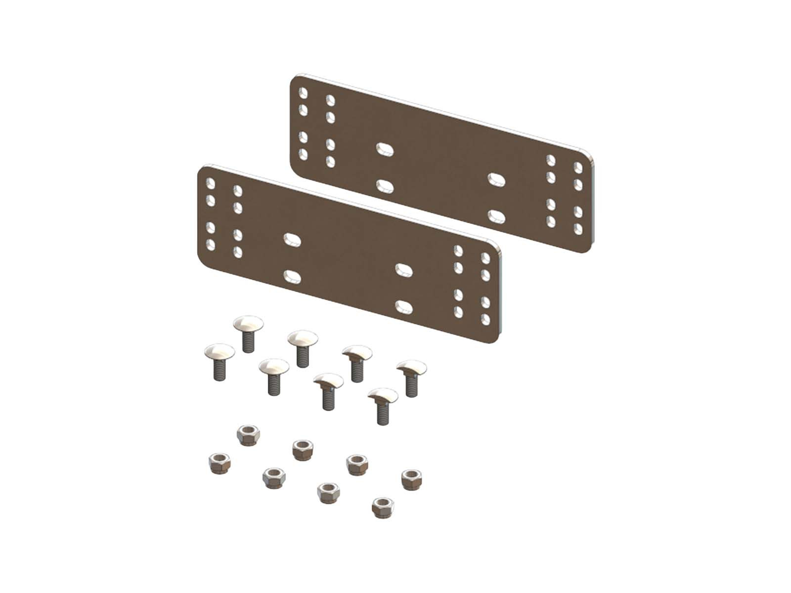 Fixing plader f/dobbel-buer