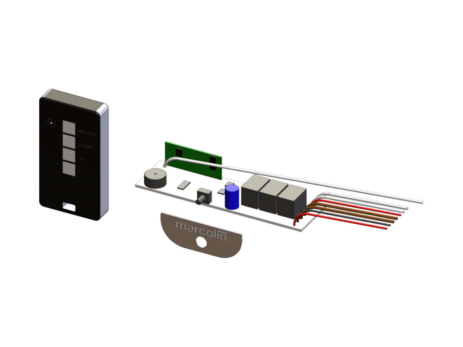 Fjernbetjening - gammel kontrolboks