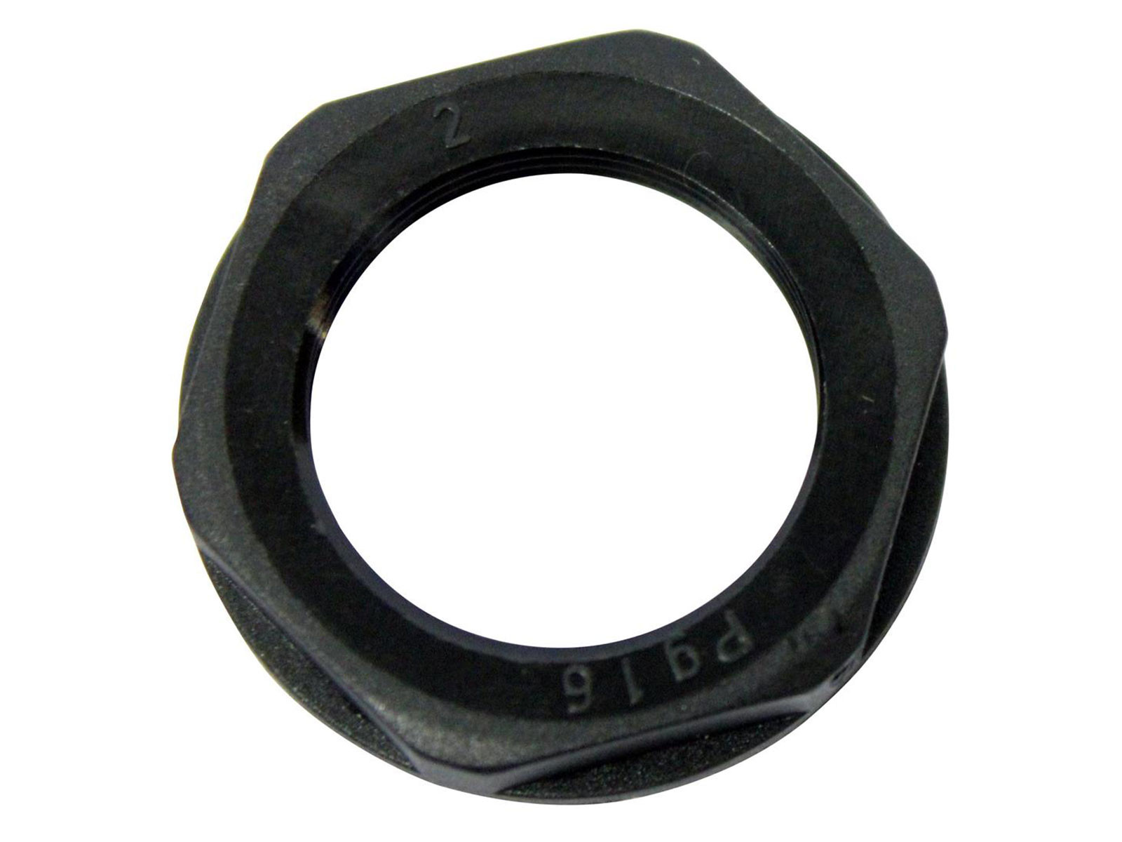 Møtrik i plast for PG16 - PGP16