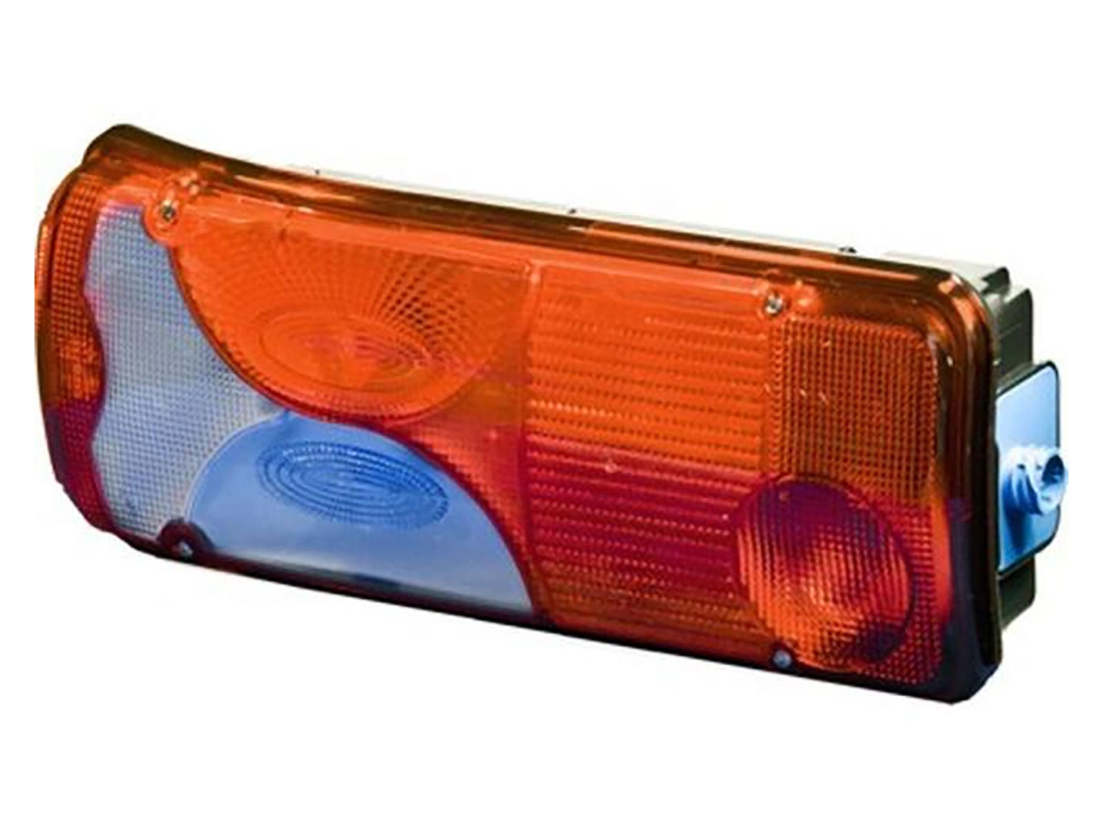 Rückleuchte Mehrkammer MAN links - Blinker, Bremslicht, Rücklicht, Nebelscheinwerfer, Seitenmarkierungslicht - und Kennzeichenleuchten