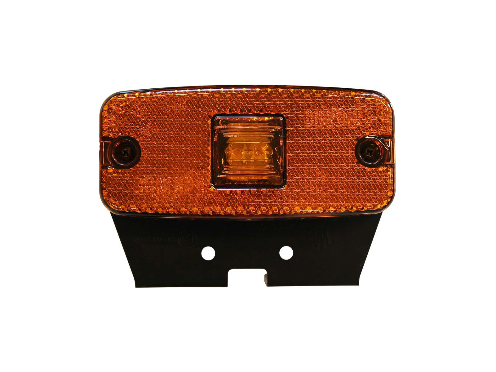 Sidemarkering 12/24V LED m/konsol 5000mm rundt kabel - 111x50,5mm CC90mm