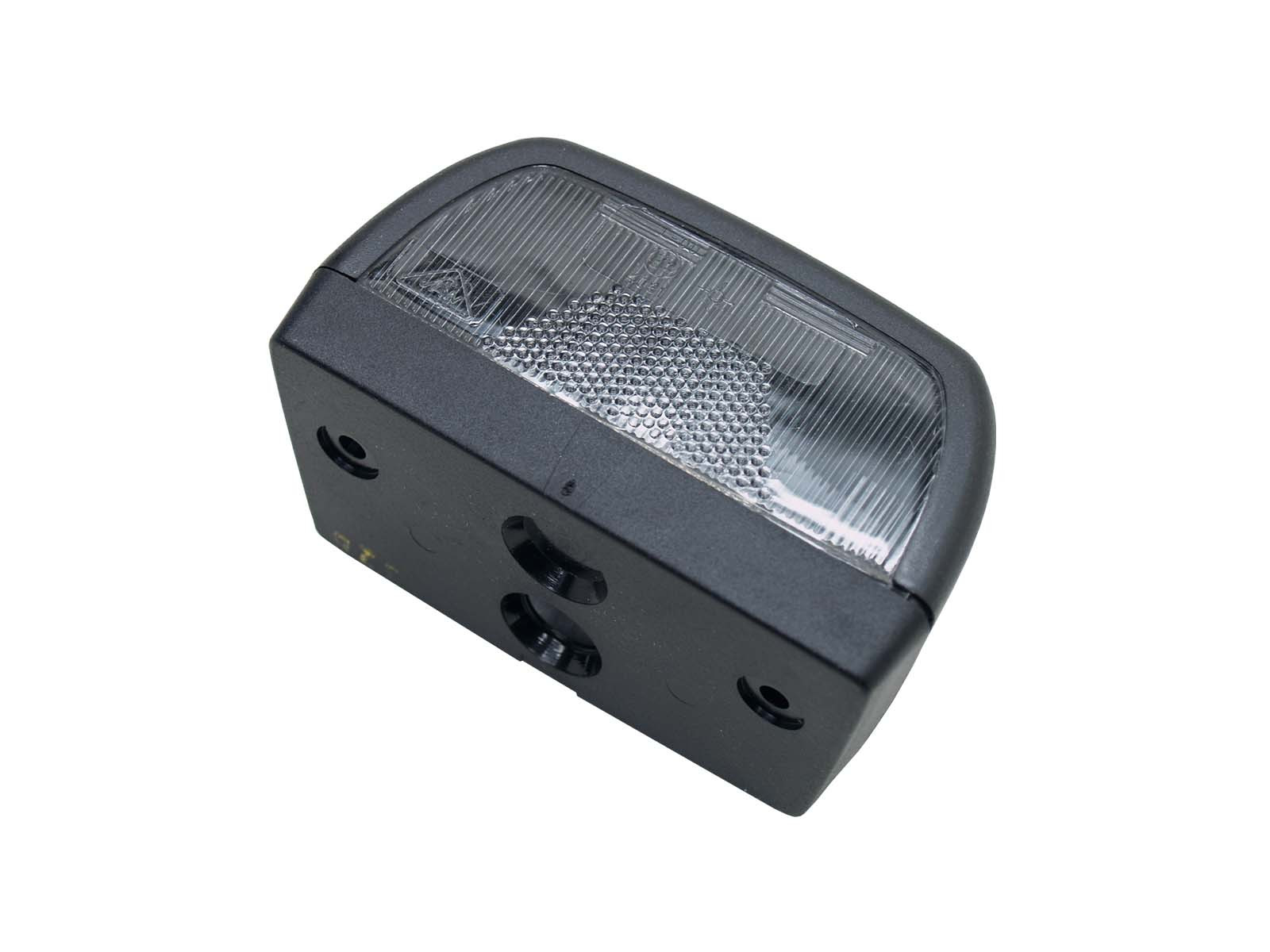 Nummerpladelygte, plast