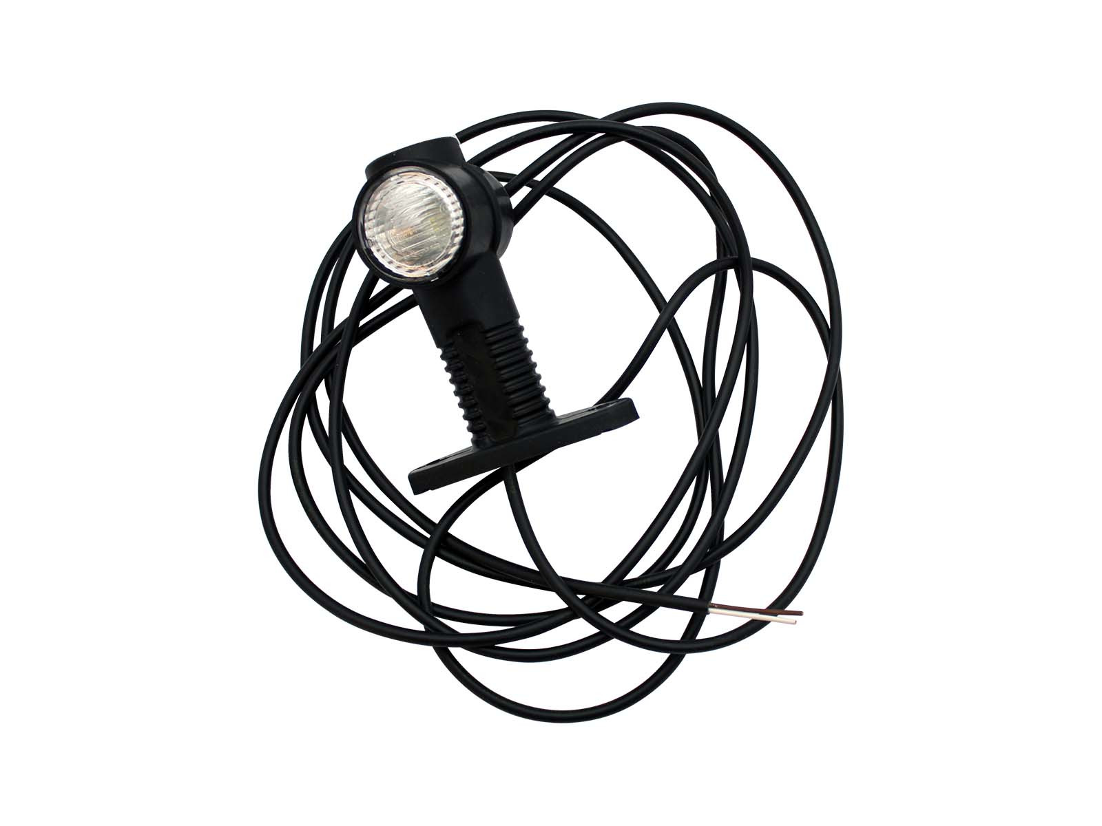 Slingrelygte lige rød/hvid/gul - LED H/V 4m kabel m/ åbne ender - 31-3300-247 ADR godkendt
