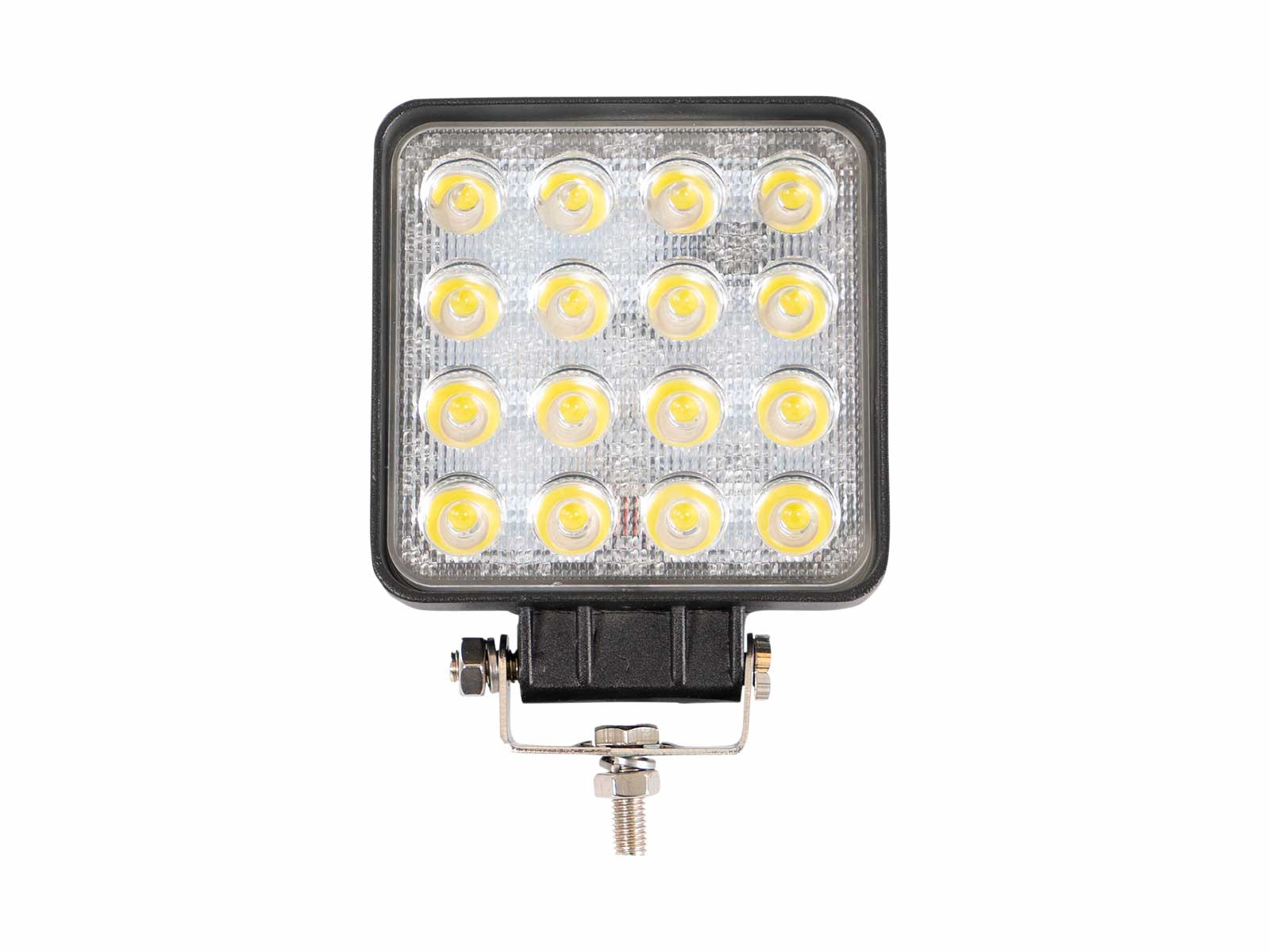 Arbejdslampe 9-32V 16LED 3071lumen flood - 110x110x70mm - ECE R10